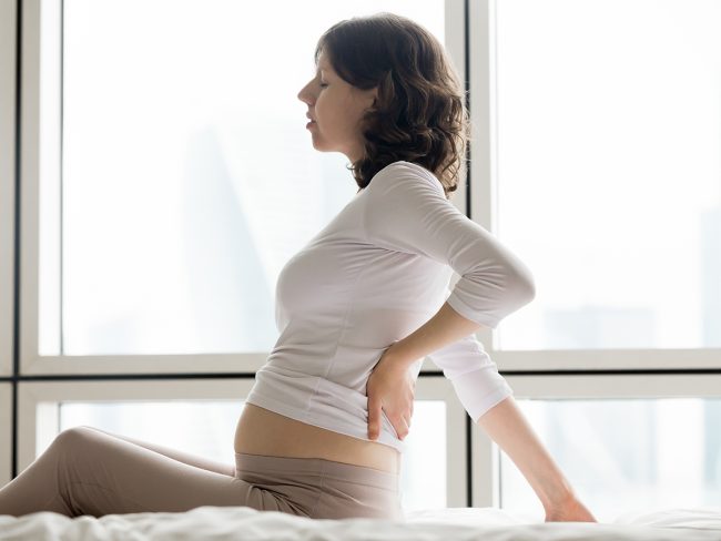 Back pain in pregnancy